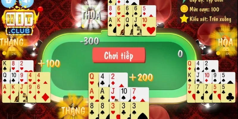 Game bài Hitclub mậu binh - Đòi hỏi tư duy logic cao