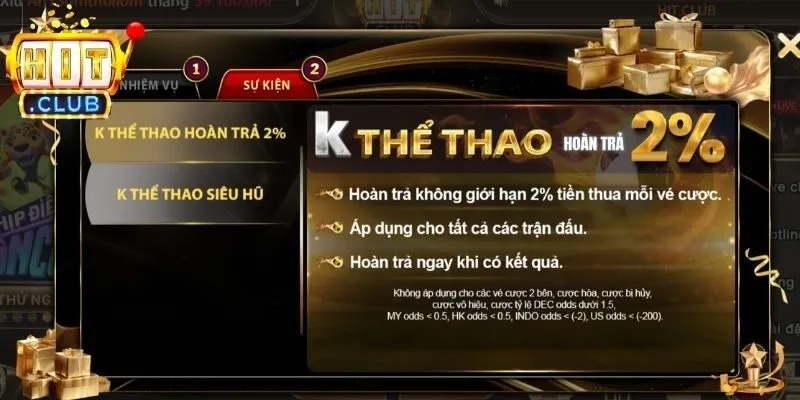 Tổng hợp những ưu đãi khuyến mãi Hitclub nổi bật nhất