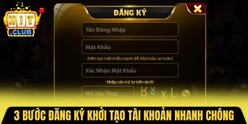 3 bước đăng ký khởi tạo tài khoản nhanh chóng
