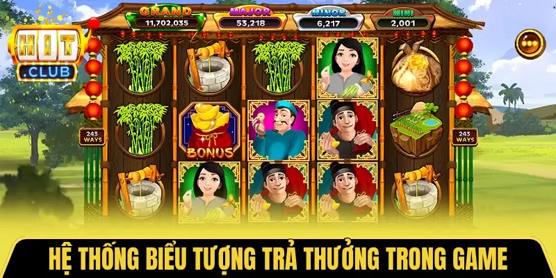Hệ thống biểu tượng trả thưởng trong game