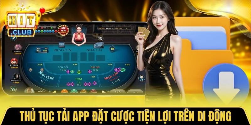 Thủ tục tải app đặt cược tiện lợi trên di động