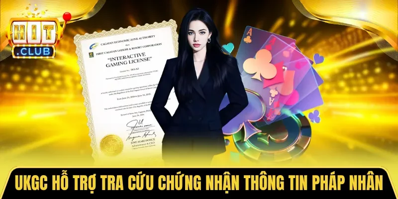 UKGC hỗ trợ tra cứu chứng nhận bằng thông tin pháp nhân